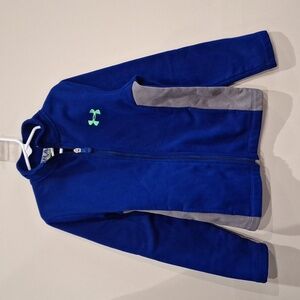 Boys blue yxs under armour jacket